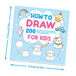 Rilassatevi e rilassatevi con <span class=keywords><strong>come</strong></span> disegnare un libro da colorare per bambini adulti ragazzi carta stampata e cartone - Product Image 1
