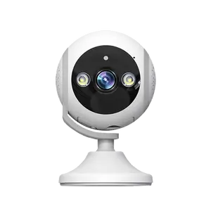 Craecam应用程序网络视频3MP夜视双屏联动监控无线Wifi摄像机闭路电视摄像机