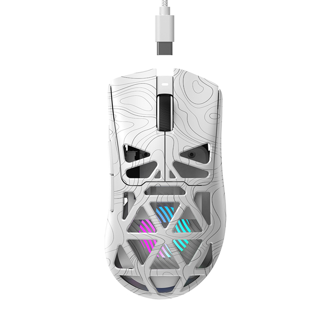 Havit MS1043WB Factory Direct Tri-mode Wireless Mouse RGB Rechargeable Mechanical Hollowed-out Office Gaming Mouse