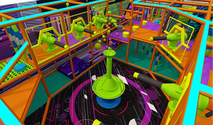 Chuyên Nghiệp Thiết Kế Hiện Đại Lớn Bóng Hồ Bơi Trượt Trẻ Em Chơi Khu Vực Thiết Bị Trẻ Em Của Sân Chơi Trong Nhà - Product Image 6