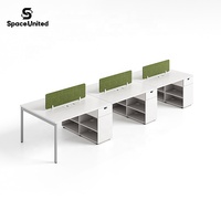 Bureaux modulaires de haute qualité SpaceUnited pour postes de travail modernes en centre d'appels
