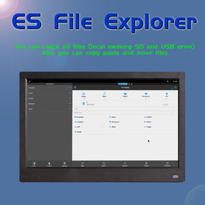Pantalla Publicitaria HD con Sistema Android, Compatible con la Instalación de Aplicaciones, Reproducción de Video, PDF, PPT, GIF, Pantalla Digital Android de 12.5 Pulgadas con Reloj - Product Image 5