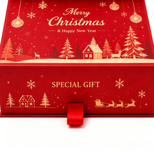 Caja de Regalo Plegable de Lujo para Navidad con Espuma y Caja Rígida - Product Image 5