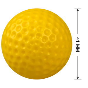 Pelota de Pickleball de Plástico con Núcleo de Panal, Aprobada para Exteriores, Aerodinámica, Sin Bordes, 40 Orificios, 74 mm, 26 g, para Niños - Product Image 2