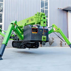 Minigrúa Elevadora de Alta Calidad, Pequeña Grúa de Construcción sobre Orugas, Grúa Hidráulica Eléctrica Diésel, Grúa Araña - Product Image 5