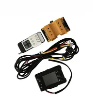 Kit de carte de commande universelle pour chauffage de stationnement diesel 12V 24V avec écran LCD, télécommande et faisceau de câblage
