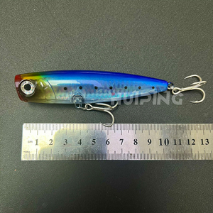 เหยื่อปลอมแบบ Popper ขนาด 105 มม. น้ำหนัก 23 กรัม สำหรับตกปลาทะเล น้ำเค็ม เหยื่อปลอมแบบลอยน้ำสำหรับตกปลาแบส - Product Image 5