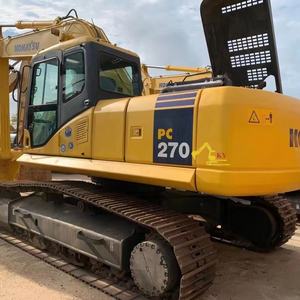 Vente en gros de pelle sur chenilles Komatsu Pc270 Pc270-7 PC 270 vente aux enchères de pelleteuses d'occasion de 27 tonnes vente directe mondiale - Product Image 1