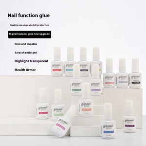 Sơn gel UV trị liệu ánh sáng LED lâu trôi, kiểu Pháp, chống xước, lớp phủ bóng và lớp nền cao su - Product Image 3