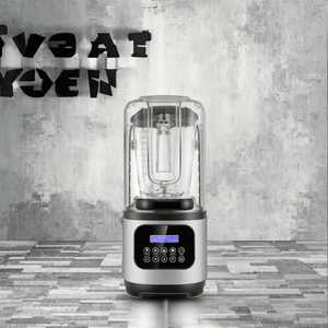 2200W Large Capacity Commercial <b>Maker</b> Ice Smoothie Blender Machine Soundproof Cover Touchpad Controls 6 Blades Ma - Product Image 2