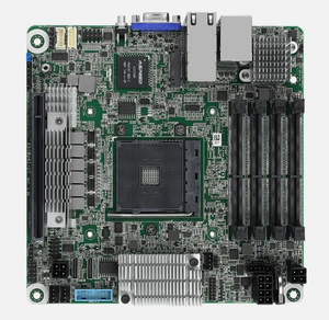 Tarjeta Madre ASRock X570D4I-2T AMD Ryzen3 X570, Máx. 64GB DDR4 PCIE Mini-ITX, Versión Comercial, ASRock X570D4I-2T, ASRock X570D4I-2T AMD X570 - Product Image 4