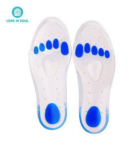 Plantillas de silicona translúcidas blancas de alta calidad, insertos para zapatos deportivos, alivian el dolor de pies, espuelas <span class=keywords><strong>en</strong></span> el talón, fascitis Plantar - Product Image 6