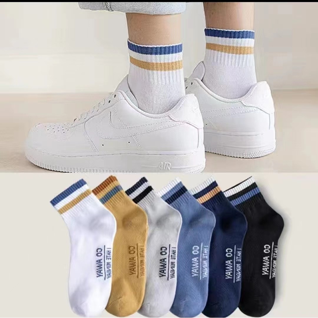 Men's mid-calf [YAWA Two Bars]