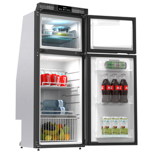 Réfrigérateur ultra-silencieux 96L avec compresseur 12V Accessoire <span class=keywords><strong>d</strong></span>'intérieur 12V RV <span class=keywords><strong>pour</strong></span> le stockage <span class=keywords><strong>d</strong></span>'aliments frais dans un <span class=keywords><strong>magasin</strong></span> mobile - Product Image 5