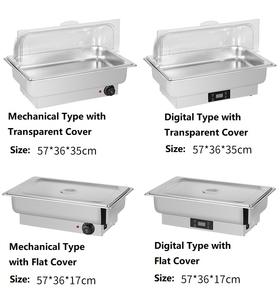 Estufa de buffet eléctrica más vendida de acero inoxidable, calentador de alimentos <span class=keywords><strong>Buffy</strong></span>, calefacción eléctrica y utensilios de cocina para mantener el calor - Product Image 5