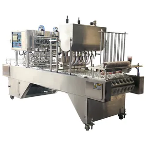 Best Price Stainless Steel Ice Cream Yogurt Cup Filling And Sealing Machine Automatic Capping Machine