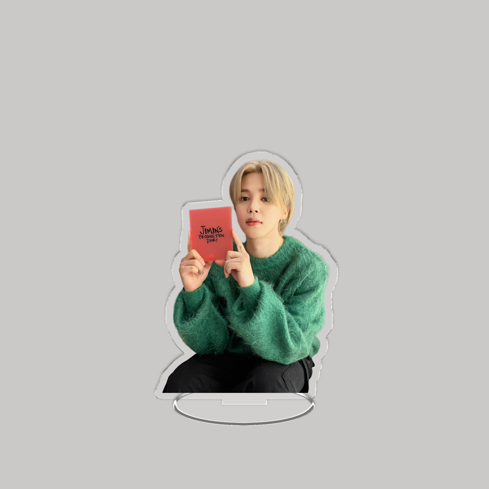 KPOP Idol Bangtan Boys Jimin производственный дневник прозрачный пластиковый стенд акриловый стенд