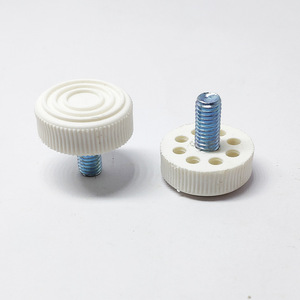 Patas Ajustables de Plástico para Muebles, Tipo Tornillo M8, Elevador de Patas de Mesa con Fácil Instalación, Diseño Minimalista - Product Image 2