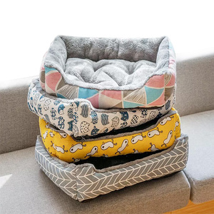 Breathable Dog <b>Sofa</b> Bed Dual-Purpose Double-Sided <b>Pet</b> Bed and Accessories Dog Kennel Large Rectangular <b>Pet</b> Cat Bed - Product Image 5