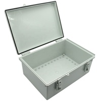 Caja de ABS a Prueba de Polvo y Agua para Gestión de Cables con Orificios Perforables y Resistente a los Rayos UV