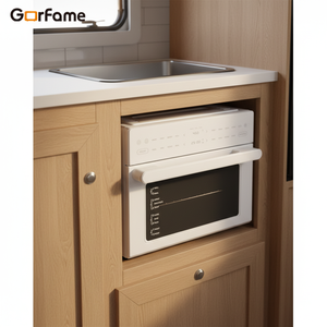 <span class=keywords><strong>Four</strong></span> à cuisson compact 30L en gros d'usine avec fenêtre transparente, <span class=keywords><strong>four</strong></span> friteuse à air avec rôtissoire et déshydrateur, idéal pour les VR - Product Image 2
