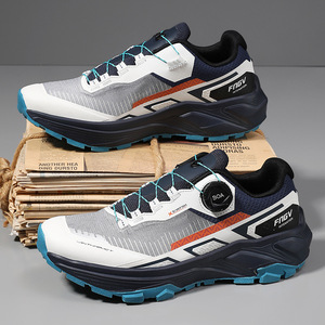 Precio de fábrica al por mayor, logotipo personalizado, zapatos deportivos para hombre para exteriores, zapatos deportivos ligeros para correr, zapatos impermeables para senderismo - Product Image 4