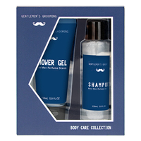 Coffret Cadeau Bain Homme Personnalisable – Kit Soin Barbe avec Rouleau Dermique, Huile Naturelle, Shampoing, Après-Shampoing et Kit Croissance Barbe Hailida