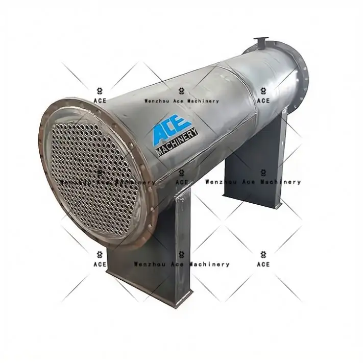 Stainless Steel Shell And Condenser Refrigeration Heat Exchange Parts Fin Tube
