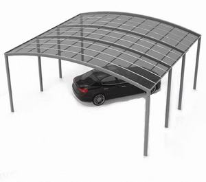 Abri de voiture, garage extérieur, toit en polycarbonate, abri de voiture, pare-soleil, auvent en aluminium, abri de voiture - Product Image 5