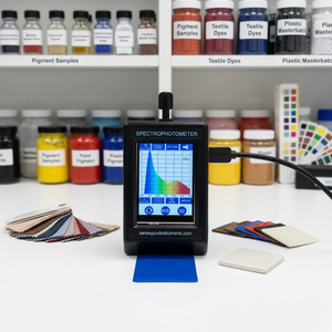 Colorímetro Portátil Sensegoodinstruments, Espectrofotómetro LED RGB Multimodo CIE Lab Hunter Lab, Mini USB 1nm - Product Image 1