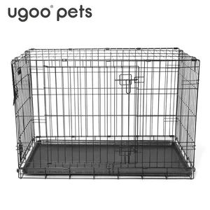 Yeni tasarım en çok satan çin üretimi kaliteli köpek kafesi katlanır köpekler için ağır kafesleri - Product Image 2