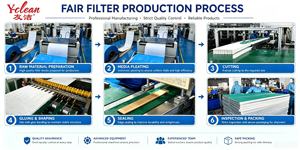 Filtro Compacto <span class=keywords><strong>R</strong></span>ígido de Fibra de Vidrio <span class=keywords><strong>V</strong></span> Bank Cell, Filtro para Cuarto Limpio de PP Compuesto, F6 a H13, MERV9 a MERV16, 24*24*12 - Product Image 5