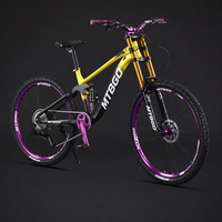 VTT MTBGO 26 pouces en acier renforcé, 21/24 vitesses, suspension intégrale, conduite fluide, VTT pour homme