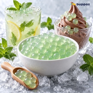 Bolas de Boba Clásicas para Té de Burbujas, Topping para Postres, Tienda de Té de Burbujas, Cafetería, Panadería, Smoothie, Té con Leche, Boba Explosiva - Product Image 4