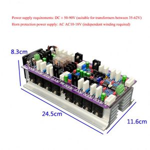 Mạch khuếch đại công suất A1-468 960W*2 4ohm WK5688 WY2963 HiFi âm thanh cao cấp, mạch khuếch đại công suất cao Class <span class=keywords><strong>AB</strong></span> 16 bóng đèn công suất - Product Image 5