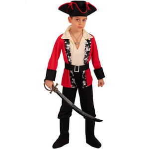 Costume da Pirata per Bambini Taglia 6-7 Anni Altezza 126 cm - Product Image 1