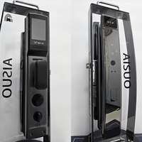 AISUO TUYA WIFI Serrure Intelligente à Reconnaissance Faciale, Loquet Magnétique en Bois, Cerradura Inteligente, Serrure de Porte Intelligente Digitale à Empreinte Digitale