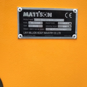 <span class=keywords><strong>Mini</strong></span>-chargeuse sur pneus <span class=keywords><strong>Mattson</strong></span>, brevetée, 25 CV, ML525W, moteur diesel Kobuta, vente directe d'usine - Product Image 6