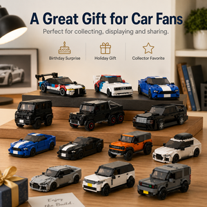 Nouveaux Kits de Construction MOC Super Voiture de Course, Briques de Construction DIY pour Modèles de Véhicules, Jouets de Construction <span class=keywords><strong>et</strong></span> Modèles de Voitures, Cadeau - Product Image 5