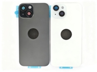 Coques de téléphone portable, remplacement de la vitre arrière, couvercle de batterie, châssis arrière pour iPhone 15