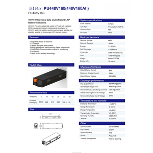 CE/UL مصدق من أيون الليثيوم المنشوري مقاوم للانفجار IP65 حماية التيار الزائد 3 مستويات BMS تصميم أمان 6C - Product Image 3
