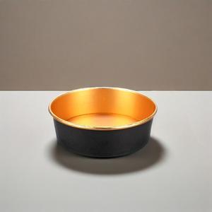 Logo personnalisé imprimé gobelets en papier à double paroi seau en feuille d'or bols de nourriture jetables d'artisanat et de boisson avec couvercle - Product Image 2