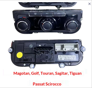 Pour Volkswagen Golf Magotan pour <span class=keywords><strong>Touran</strong></span> Scirocco Bouton <span class=keywords><strong>de</strong></span> commande <span class=keywords><strong>de</strong></span> climatisation Fabrication d'origine d'occasion - Product Image 6