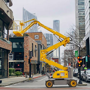 Nouveaux modèles 18M ascenseurs aériens 200Kg/230Kg Man Lift Boom Installation avancée et pratique largement utilisée <span class=keywords><strong>Prix</strong></span> compétitif - Product Image 5