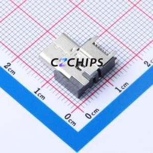 HC-TYPE-C-16P-FLS7.2-5A-11 USB Connector SMD Connector Type-C Female Side Insert 16P - Product Image 2