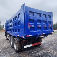 Camion benne HOWO 6x4 d'occasion remis à neuf, 371 CV Euro III pour flotte de construction