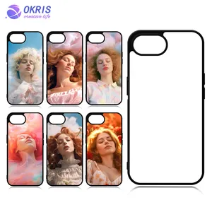 New Coming Customized Blank Sublimation 2D TPU+PC Mobile Phone Cases & Bags For iPhone SE4