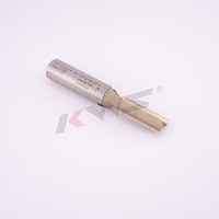 Mata Bor Router TCT untuk Pintu Kabinet, Alat Pemotong Lurus 6Mm, End Mill untuk Kayu atau Pekerjaan Kayu