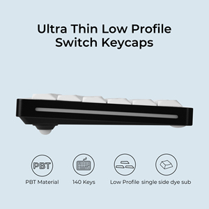 Chosfox 135 Phím cấu hình thấp PBT Keycaps tùy chỉnh mỏng MX Keycap cho Gateron <span class=keywords><strong>Cherry</strong></span> MX cơ khí Thiết bị chuyển mạch trò chơi bàn phím Phím mũ - Product Image 4