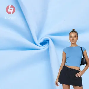 Tùy Chỉnh Dệt Kim Vải Viscose 95% Spandex 5% Bền Vững Vải Cho Nam Giới Của Và Phụ Nữ Của Thời Trang